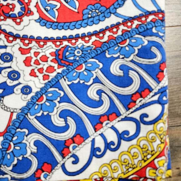 Talbots Petites Paisley Swirl Short Pencil Skirt 4P - Picture 3 of 10